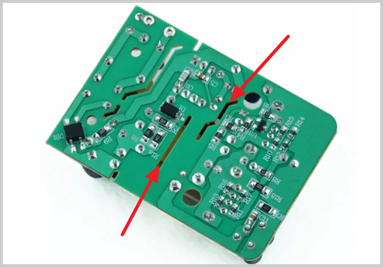 為什么電源PCB上面有很多槽孔？.jpg